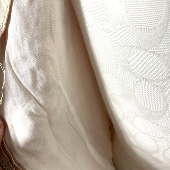 Emma Domb Dress Sz S/M Light Copper Sequin Embellished Midi Party Union Made - Picture 7 of 7